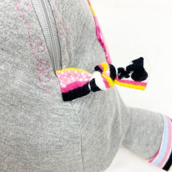 Elephant Kids Overnight Bag Handmade Patchwork Granny Zip Jersey Cotton - Picture 12 of 16